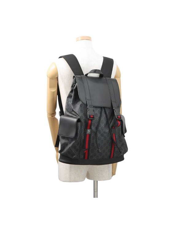 Gucci Backpack GG Supreme Black main image 10
